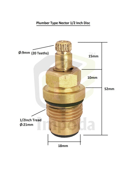 Plumber Type Nector 1/2