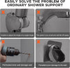 SELF ADHESIVE HEALTH  FAUCET STAND / STICKER STAND  NO DRILLING IN WALLL