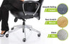 Premium Office Chair Nylon Twin Wheel Castor Screw Type/Load capacity-150 kg
